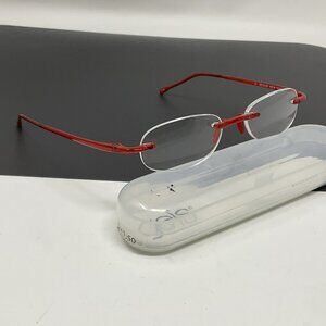 SCOJO 71215 GELS FLAME AUTHENTIC Reading Glasses Red